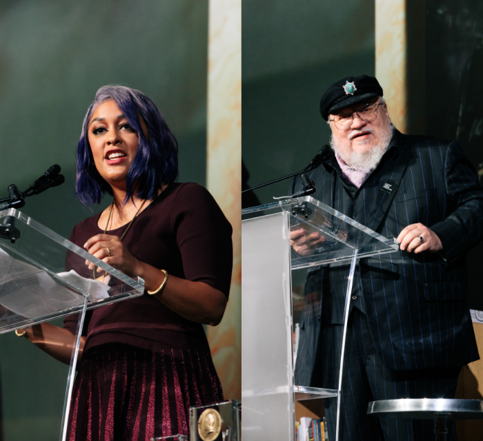 Dr. Eve L. Ewing and George R.R. Martin
